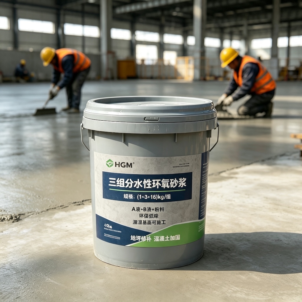 柳城三组份水性环氧砂浆